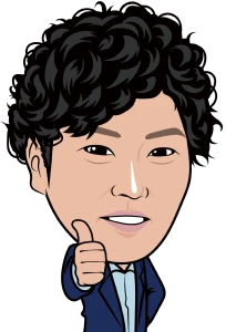 代表取締役 前川巧司の似顔絵
